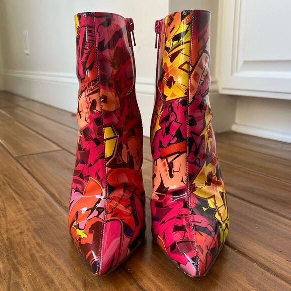 Christian Louboutin Graffiti Booties - Picture 9 of 10